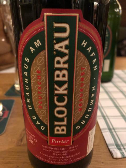 Blockbräu Porter 6.4%, Blockbräu, Germany