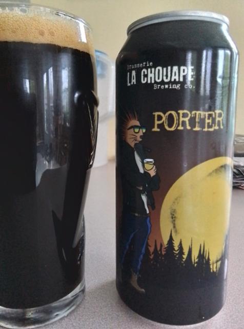 La Chouape Porter 6.5%, Brasserie La Chouape Brewing Company, Canada