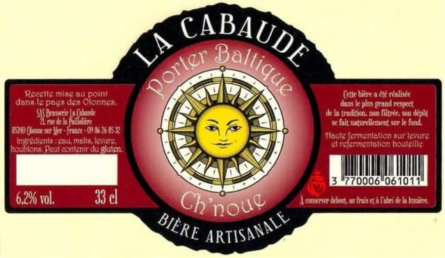 Porter Baltique Ch'noue, Brasserie La Cabaude [Closed]