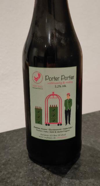 Porter Portier 5.2%, Foxy Bräu, Germany