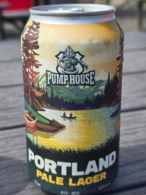 Portland Pale Lager 5.0%, Pump House Brewery, Canada