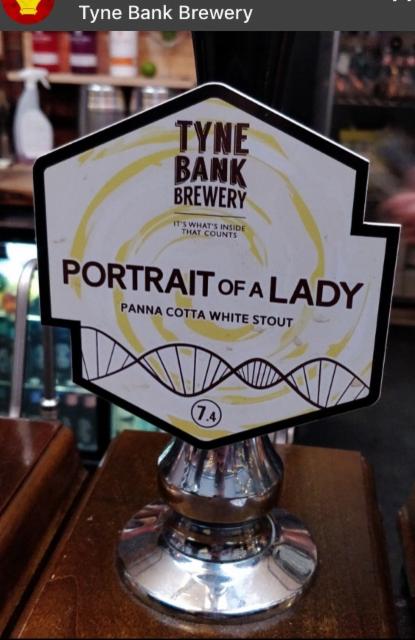 Portrait Of A Lady 7.4%, Tyne Bank Brewery, England