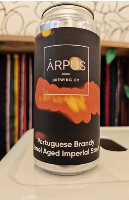 Portuguese brandy barrel aged imperial stout 12.0%, Ārpus Brewing Co., Latvia