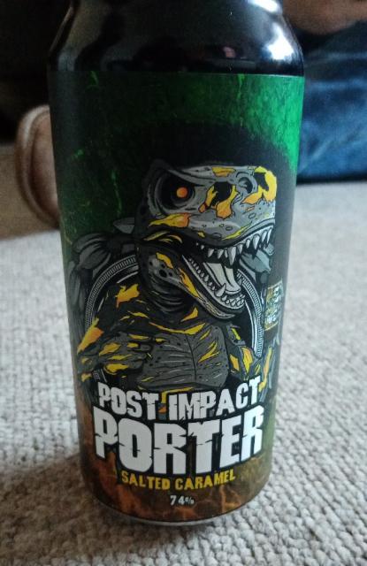 Post Impact Porter Salted Caramel 7.4%, Staggeringly Good Beer, England