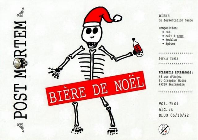 Post Mortem De Noël 7.0%, Brasserie Post Mortem, France