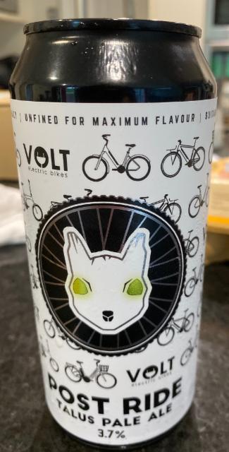 Post Ride Talus Pale Ale 3.7%, Mad Squirrel Brewing, England