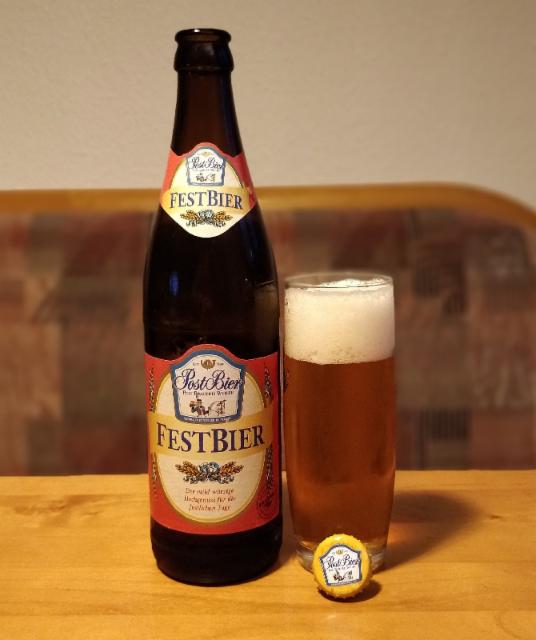 FestBier 5.3%, Post Brauerei Weiler, Germany