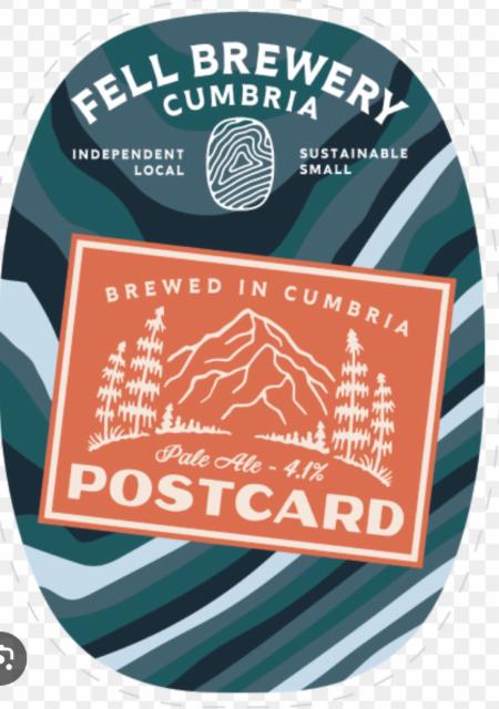 Postcard Pale Ale 4.1%, Fell Brewery, England