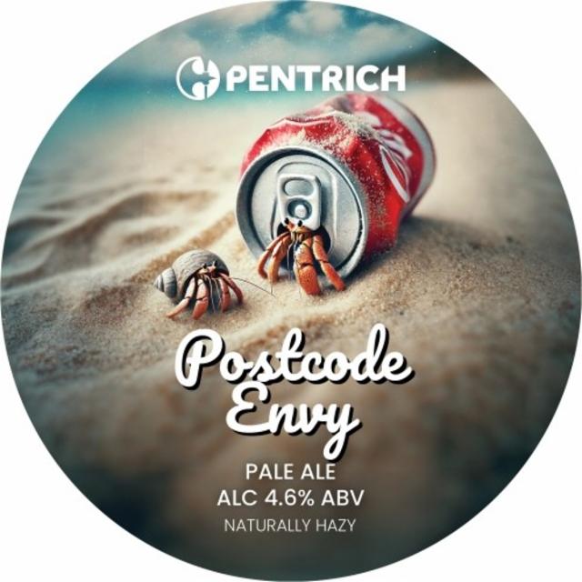 Postcode Envy 4.6%, Pentrich Brewing, England
