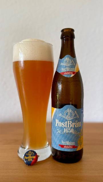 Postweizen Alkoholfrei 0.5%, Post Brauerei Weiler, Germany