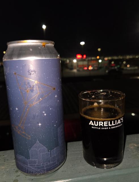 Pourin Mortalis Imperial Stout brewed with Expresso Stout 10.0%, Mortalis Brewing Co., United States