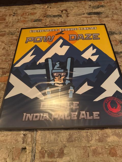 Pow daze 8.3%, Parkersburg brewing co, United States