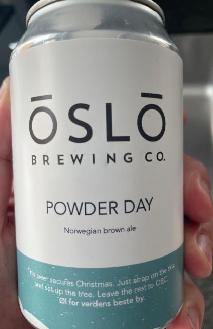 Powder Day 4.7%, Oslo Brewing Company, Norway