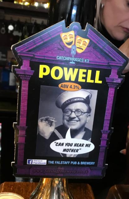 Powell 4.3%, Falstaff Brewery, England