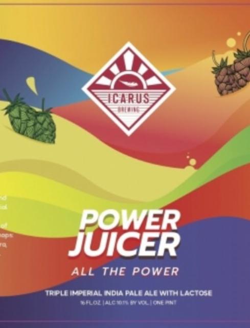 Power Juicer: All the Power 10.1%, Icarus Brewing, United States