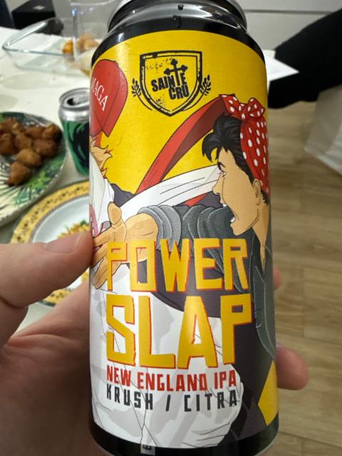 Power slap 7.0%, Brasserie Sainte Cru, France