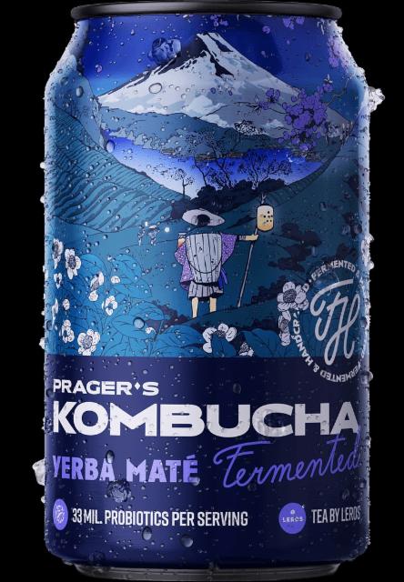 Prager's Kombucha Yerba Maté, F.H. Prager