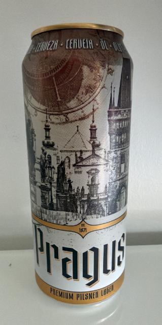 pragus lager 4.6%, Albion Plus, Czech Republic