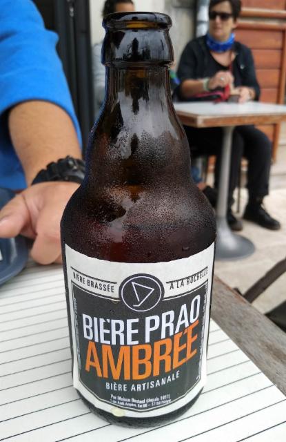Prao Ambrée 6.8%, Brasserie Rocheloise (Ex Maison Bastard), France