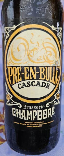 pre en bulle 5.4%, Brasserie Champdoré, France