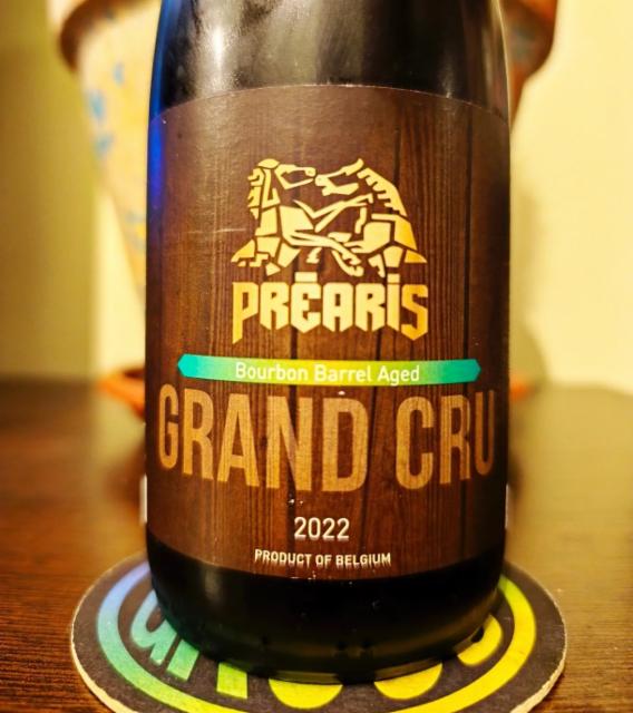 prearis grand cru bourbon ba 2022 10.0%, Vliegende Paard Brouwers - Préaris, Belgium