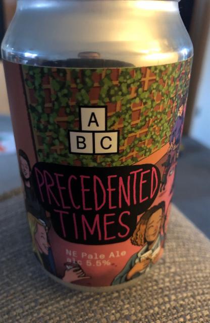 Precedented Times 5.5%, Alphabet Brewing Co., England