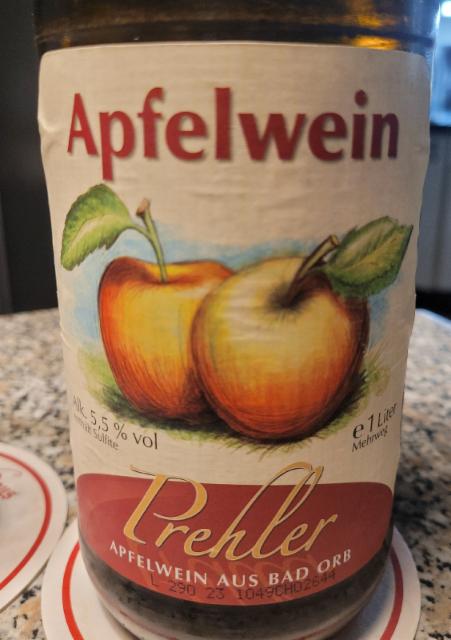 Prehler Apfelwein 5.5%, Prehler, Germany
