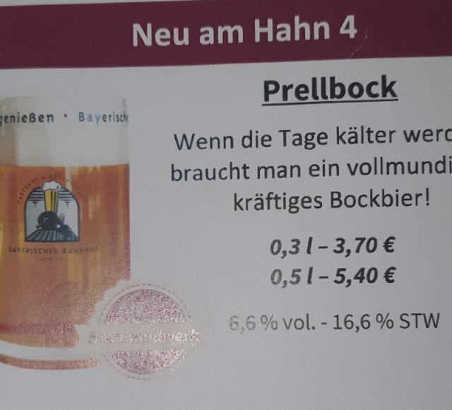 Prellbock 2025, Gasthaus & Gosebrauerei Bayerischer Bahnhof