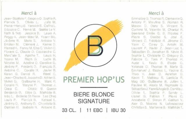 Premier Hop'us, Brasse Band [Closed]