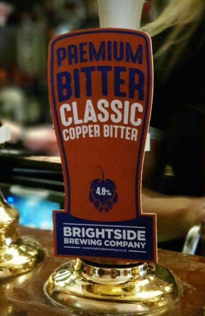Premium Bitter 4.8%, Brightside Brewing, England