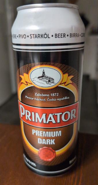 Premium Dark 4.5%, Primátor, Czech Republic