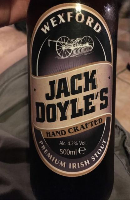 Premium Irish Stout 4.2%, Jack Doyle's, Ireland
