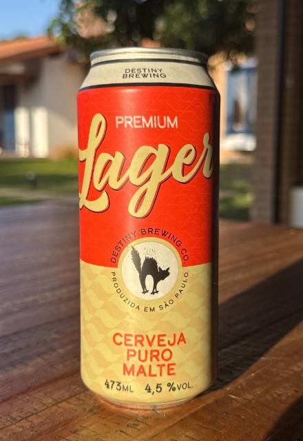 Premium Lager 4.5%, Destiny Brewing Co., Brazil