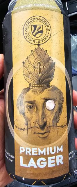 Premium Lager charlevoi 5.0%, Microbrasserie Charlevoix / Le Saint Pub, Canada