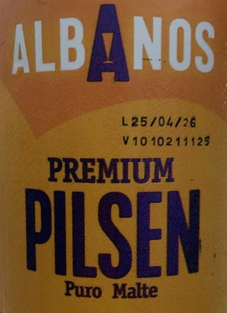 PREMIUM PILSEN 4.9%, Cervejaria Albanos do Brasil, Brazil