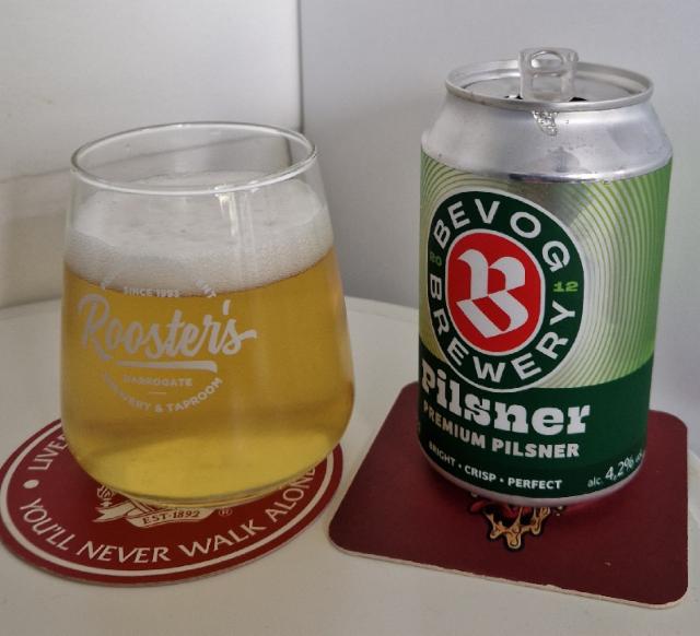Premium pilsner 4.2%, Brauhaus Bevog, Austria