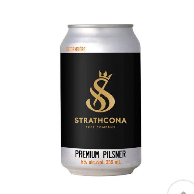 Premium Pilsner 5.0%, Strathcona Beer Company, Canada