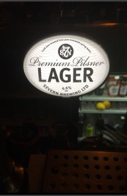 Premium Pilsner Lager 4.6%, Severn Brewing, England