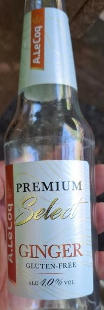 Premium select ginger 4.0%, A. Le Coq (Olvi), Estonia