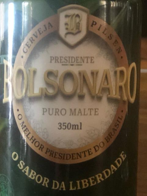 Presidente Bolsonaro 4.4%, Linden Bier, Brazil