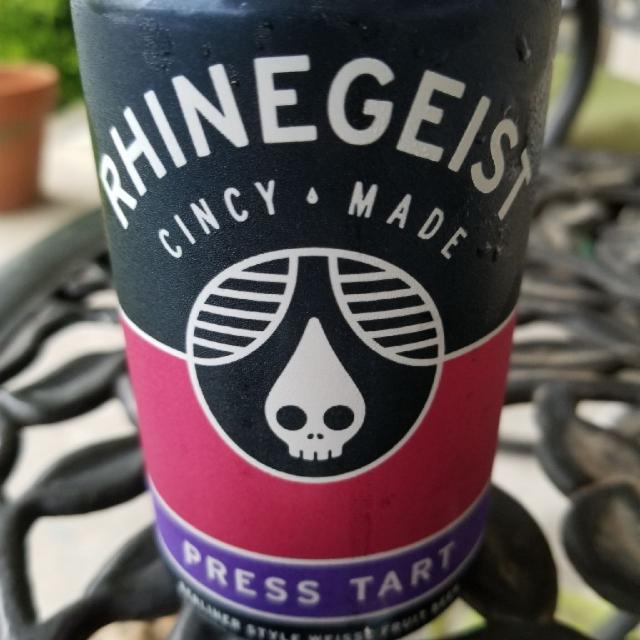 Press Tart 4.4%, Rhinegeist Brewery, United States