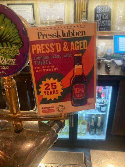 Press'd & Aged 10.0%, Brouwerij De Leite, Belgium