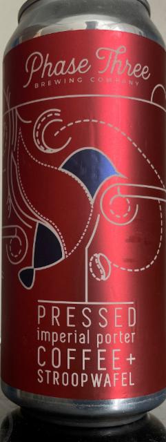 Pressed-Stroopwafel 12.0%, Phase Three Brewing, United States