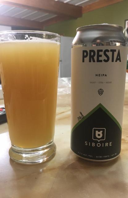 Presta 6.5%, Microbrasserie Siboire, Canada