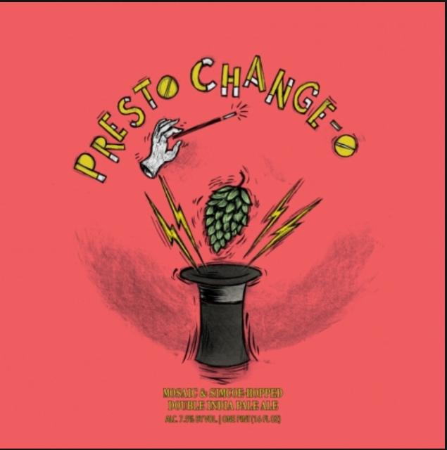 Presto Change-o 7.5%, Hop Butcher For The World, United States