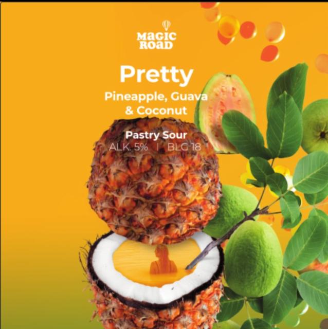 Pretty - Pineapple, Guava & Coconut 5.0%, Magic Road, Poland