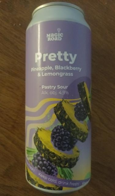 pretty : pineapple, blackberry & lemongrass, Magic Road