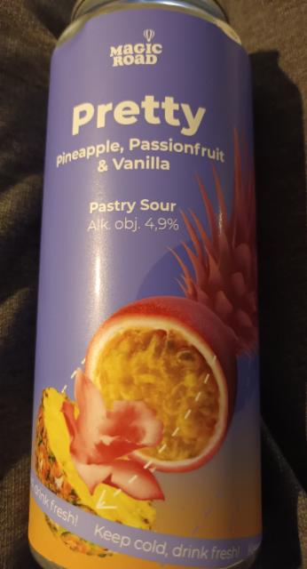 pretty : pineapple, passiofruit & vanilla, Magic Road
