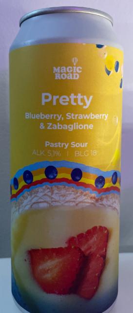 Pretty - Blueberry, Strawberry & Zabaglione 5.1%, Magic Road, Poland