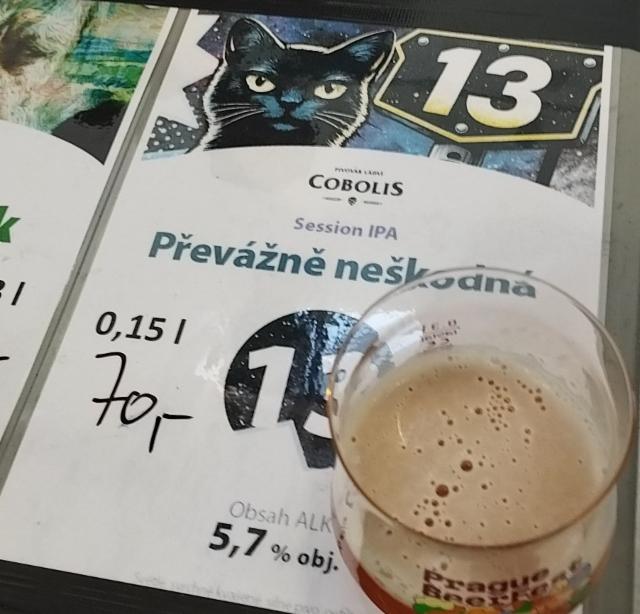 Převážně Neškodná 5.7%, Pivovar Cobolis Ladvi, Czech Republic